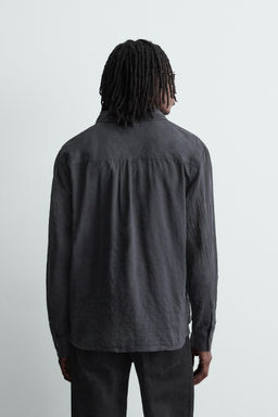 FLUID DENIM SHIRT - Zara фото 3