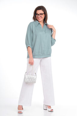 Блуза LADY SECRET 095-Р пастельно-синий