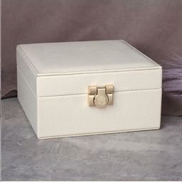 Шкатулка для украшений 17x17x9 см/ 318 Белый /уп 48/ 738374