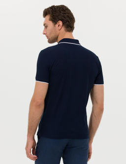 Lacivert Slim Fit T-Shirt - Cacharel фото 5