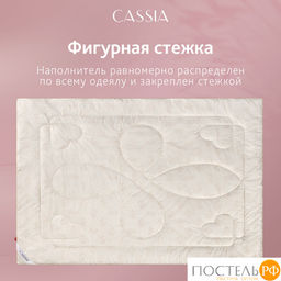 CASSIA Одеяло лайт КАЛАХАРИ 200х220,1пр.,хл./вербл.шерсть/микровол.., 200г/м2 фото 20