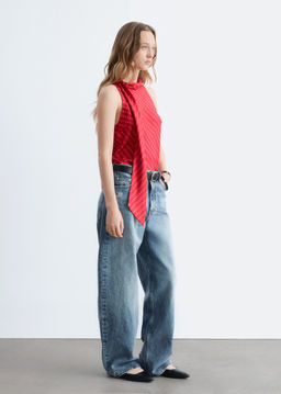 Top de seda con cuello de pa?uelo - H&m фото 4