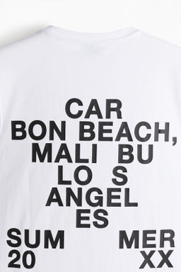 Camiseta sin mangas con motivo estampado Loose Fit - H&m фото 3