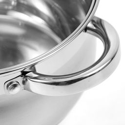 Кастрюля из нержавеющей стали "Elisa" 3,4л, д17см, h11,5см, s0,5мм, дно s2,5мм, двойное капсулированное дно, термоупаковка, Appetite (Китай)