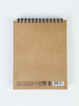 Скетчбук в твердой обложке А6, 80 л. 100 г/м "Крафт"