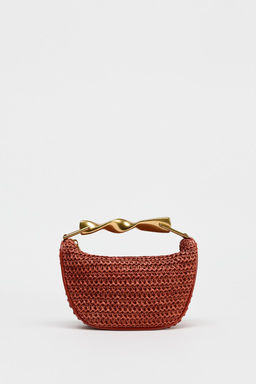 MINI BAG WITH METAL HANDLE - Zara фото 3