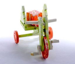 Елочная игрушка - Детский велосипед с багажником 90YY61_504 Tree - Idh фото 5