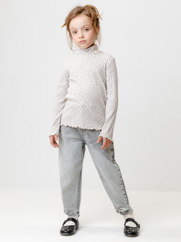 КР 302858/бежевый 4002 Н084 к609 джемпер (водолазка) для дев