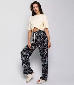 Брюки #КТ503 (4)-1, чёрный