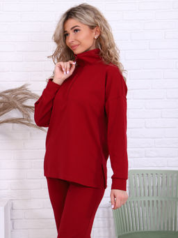 *Костюм женский Ф-5-012ж (винный)