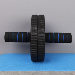 Ролик для пресса Woohooo Core Trainer / + коврик для коленей / синий / уп40 - ГалеонТрейд фото 6