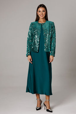 Костюм Lars Style 1158 оттенки изумрудного