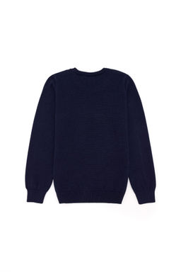 U. S. Polo Assn Темно-синий трикотажный свитер с круглым вырезом для мальчика - U.s. polo assn фото 7