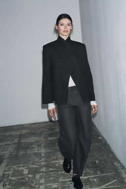 ZW COLLECTION STRIPED TROUSERS
