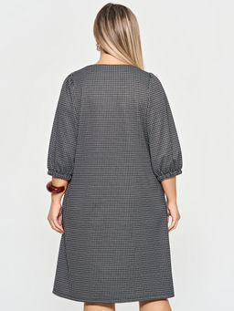 Платье 0218-2 чёрный кварц - Dora фото 159