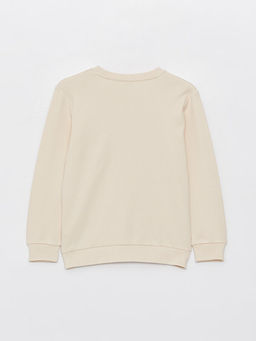 Bisiklet Yaka Bask?l? Uzun Kollu Erkek ?ocuk Ti??rt - Waikiki фото 2