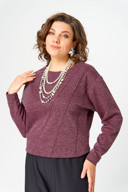 Джемпер Bliss 4235 бордовый