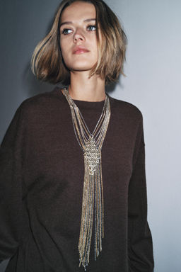 SOFT LONG SLEEVE SWEATSHIRT - Zara фото 2