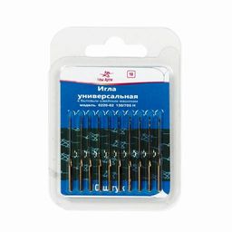 Иглы для быт. шв. машин АРТИ 0220-02 (№70-80) универсальные 10 шт в блистере № 70