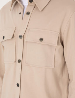 Bej Regular Fit %100 Pamuk Ceket G_mlek - Cacharel фото 7