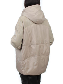 H24-210 BEIGE Куртка демисезонная женская (100 гр. холлофайбер) - Fashion фото 8