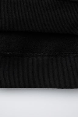DOUBLE LONG SLEEVE LABEL HOODIE - Zara фото 4