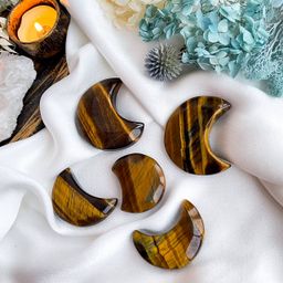 Месяц из Тигрового глаза - Радуга самоцветов фото 4