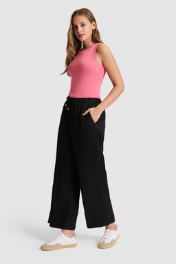 Kad_n Siyah Kanvas Pantolon - U.s. polo assn фото 3