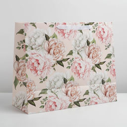 Пакет подарочный ламинированный, упаковка, «Сердце», XL 40 х 49 х 19 см