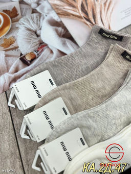 Женские носки из хлопка