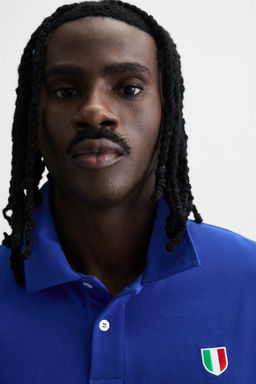 COLOUR BLOCK FLAG POLO SHIRT - Zara фото 5