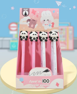 Бесконечный карандаш "Panda smile", mix