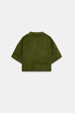 SHORT SLEEVE KNIT SWEATER - Zara фото 7