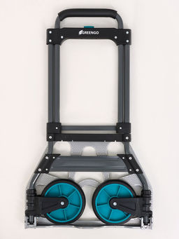 Тележка ручная хозяйственная, двухколёсная, нагрузка до 100 кг, складная, грузовая, Greengo  фото 12