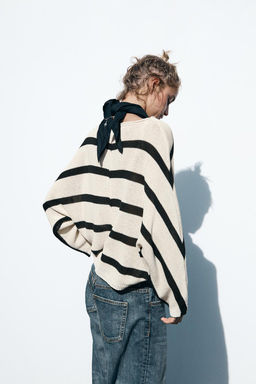STRIPED KNIT SWEATER - Zara фото 6