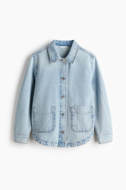 Chaqueta camisera en denim - H&m фото 2