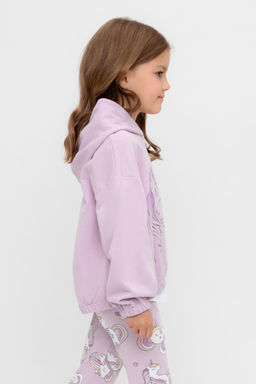 Crockid _ КР 302323/ледяная орхидея к539 джемпер (худи) для дев  фото 3