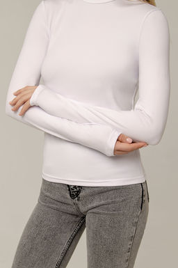 Арт.12803/3 Водолазка женская 42-50 (5 шт) Цвет:белый - Калинка фото 8