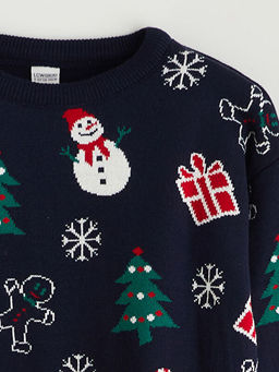 Y?lba?? Temal? K?z ?ocuk Kazak