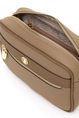 Женская темно-бежевая сумка Неожиданная скидка в корзине - U.s. polo assn фото 5