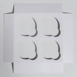 Цена за 5 шт. Коробка для капкейков «С Новым годом» 16×16×10 см