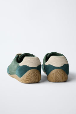 LEATHER TRAINERS - Zara фото 6