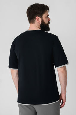 Арт. 67128/5 Футболка мужская 48-56 (5 шт) Цвет:черный - Идеал фото 7