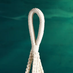 Подвес для кашпо - макраме «Лея», 20×20×13 см, текстиль, бежевый