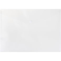 Папка-конверт на кнопке Выбор есть Элементари А4 150мкм прозрачный 10 шт/уп