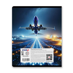 Светоч Т202 Тетрадь ученическая общая, A5 80 л. на скобе 65 г/кв.м , белизна 100 % 5 шт. клетка 01524 Океан возможностей  фото 8