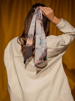 Шелковая резинка-платок BANTP006 - Sahar art lab фото 5