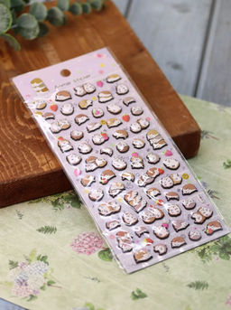 Наклейки объемные "Hamsters"