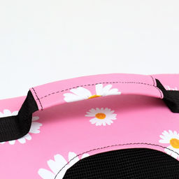 Сумка-переноска каркасная Цветы, размер L, 53 х 21 х 29 см - Пижон фото 8