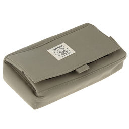 Косметичка-пенал 18,5х9х4см "Диво" 1 отделение, полиэстер, на подкладке, на липучке, цвет - фисташковый (Китай)